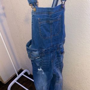 Size small overalls.